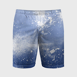 Мужские спортивные шорты Снежки попали в тебя
