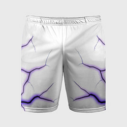 Мужские спортивные шорты Color white purple