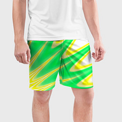Шорты спортивные мужские Multicolored color, цвет: 3D-принт — фото 2