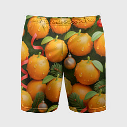 Мужские спортивные шорты Мандариновое настроение