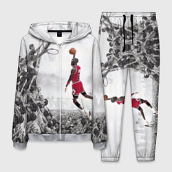 Костюм мужской Michael Jordan NBA, цвет: 3D-меланж