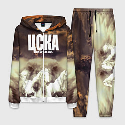 Костюм мужской ЦСКА Москва, цвет: 3D-белый