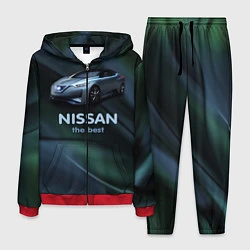 Костюм мужской Nissan the best, цвет: 3D-красный