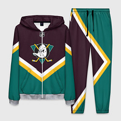 Костюм мужской NHL: Anaheim Ducks, цвет: 3D-меланж