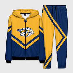 Костюм мужской NHL: Nashville Predators, цвет: 3D-черный