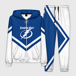 Костюм мужской NHL: Tampa Bay Lightning, цвет: 3D-белый