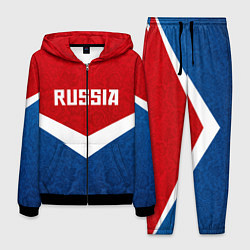 Костюм мужской Russia Team, цвет: 3D-черный