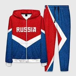 Костюм мужской Russia Team, цвет: 3D-белый