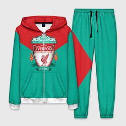 Костюм мужской Liverpool: Green style, цвет: 3D-белый