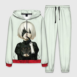 Костюм мужской B2, цвет: 3D-красный