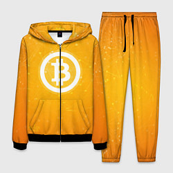 Мужской костюм Bitcoin Orange