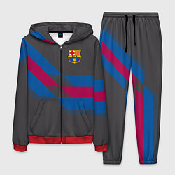 Костюм мужской Barcelona FC: Dark style, цвет: 3D-красный