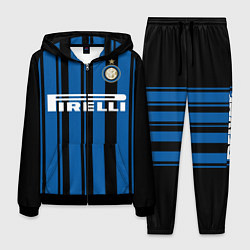 Костюм мужской Inter FC: Home 17/18, цвет: 3D-черный