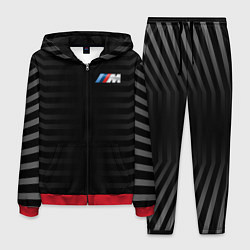 Костюм мужской BMW M BLACK & GREY, цвет: 3D-красный