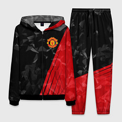 Костюм мужской FC Manchester United: Abstract, цвет: 3D-черный