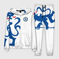 Костюм мужской FC Chelsea: White Lion, цвет: 3D-белый