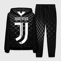 Костюм мужской FC Juventus: Black Lines, цвет: 3D-черный