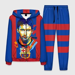 Костюм мужской Lionel Messi, цвет: 3D-красный