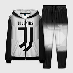 Костюм мужской FC Juventus: Silver Original, цвет: 3D-черный