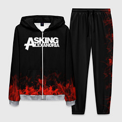 Костюм мужской Asking Alexandria: Flame, цвет: 3D-меланж