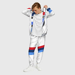 Костюм мужской BMW M: White Sport, цвет: 3D-меланж — фото 2