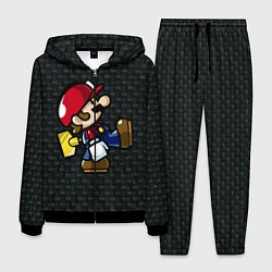 Костюм мужской Super Mario: Black Brick, цвет: 3D-черный