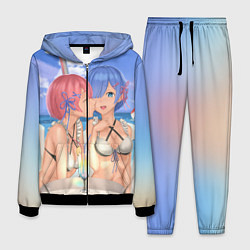 Мужской костюм Жизнь в другом мире с нуля