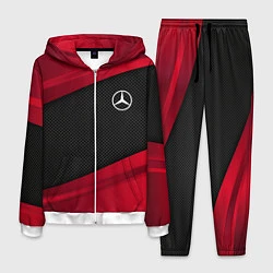 Костюм мужской Mercedes Benz: Red Sport, цвет: 3D-белый