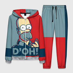 Костюм мужской Homer Simpson DOH!, цвет: 3D-меланж