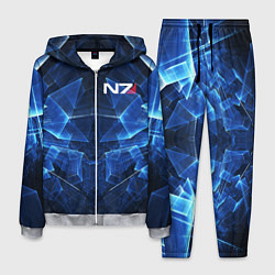 Мужской костюм Mass Effect: Blue Armor N7