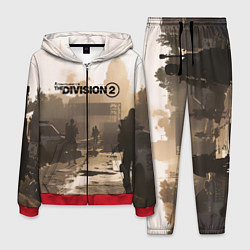 Костюм мужской Tom Clancy's The Division, цвет: 3D-красный