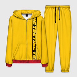 Костюм мужской ASAP Rocky: Yellow Testing, цвет: 3D-красный