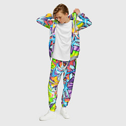 Костюм мужской Неоновая кислота, цвет: 3D-меланж — фото 2