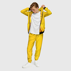Костюм мужской Billie Eilish: Yellow Style, цвет: 3D-черный — фото 2