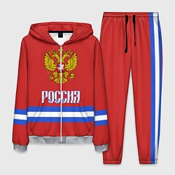 Костюм мужской Хоккей: Россия, цвет: 3D-меланж