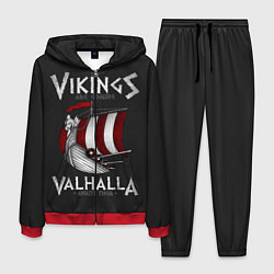 Костюм мужской Vikings Valhalla, цвет: 3D-красный