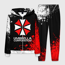 Костюм мужской UMBRELLA CORPORATION, цвет: 3D-белый