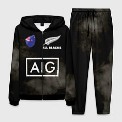 Костюм мужской ALL BLACKS, цвет: 3D-черный