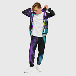 Костюм мужской Приключения ДжоДжо, цвет: 3D-меланж — фото 2