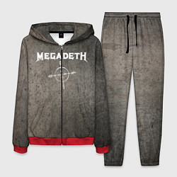 Костюм мужской Megadeth, цвет: 3D-красный