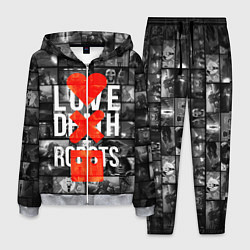 Костюм мужской LOVE DEATH ROBOTS LDR, цвет: 3D-меланж