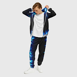 Костюм мужской Синий Огонь, цвет: 3D-меланж — фото 2