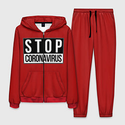 Мужской костюм Stop Coronavirus