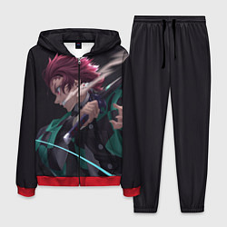 Костюм мужской KIMETSU NO YAIBA, цвет: 3D-красный