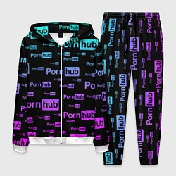 Костюм мужской PornHub, цвет: 3D-белый