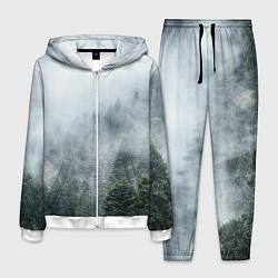 Костюм мужской Туманный лес, цвет: 3D-белый
