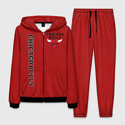 Костюм мужской CHICAGO BULLS, цвет: 3D-черный