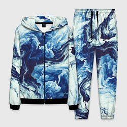 Мужской костюм Абстракция смешивание разводы