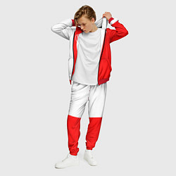 Костюм мужской HONDA, цвет: 3D-красный — фото 2
