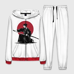 Костюм мужской Японский самурай Z, цвет: 3D-красный